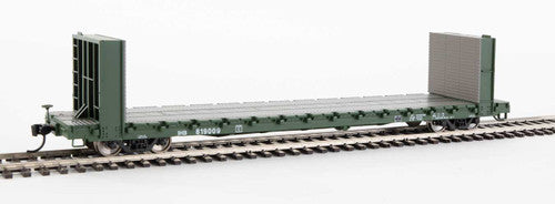 Walthers 910-5812 60' Pullman-Standard Bulkhead Flatcar (48' IL) IHB - Indiana Harbor Belt #819009 HO Scale