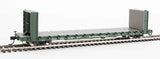 Walthers 910-5826 60' Pullman-Standard Bulkhead Flatcar (48' IL) CLC - Weyerhauser #1103 HO Scale