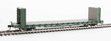 Walthers 910-5827 60' Pullman-Standard Bulkhead Flatcar (48' IL) CLC - Weyerhauser #1105 HO Scale