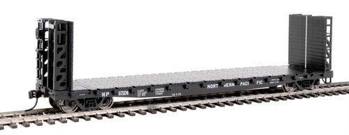 Walthers 5910 53' GSC Bulkhead Flatcar NP - Northern Pacific #67104 (black) HO Scale 910-5910