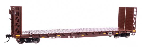 Walthers Mainline 5922 53' GSC Bulkhead Flatcar BNSF #552147 HO Scale 910-5922