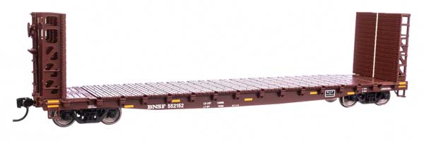 Walthers Mainline 5923 53' GSC Bulkhead Flatcar BNSF #552152 HO Scale 910-5923