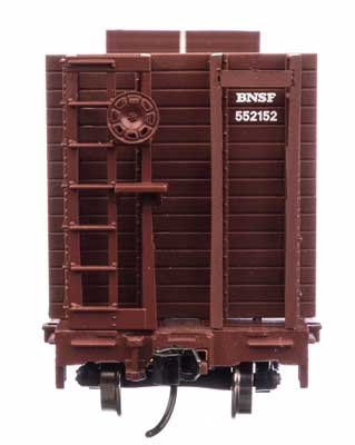 Walthers Mainline 5923 53' GSC Bulkhead Flatcar BNSF #552152 HO Scale 910-5923