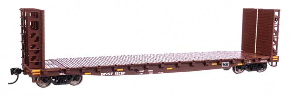 Walthers Mainline 5924 53' GSC Bulkhead Flatcar BNSF #552161 HO Scale 910-5924