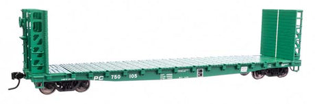 Walthers Mainline 5934 53' GSC Bulkhead Flatcar PC Penn Central #750105 HO Scale 910-5934