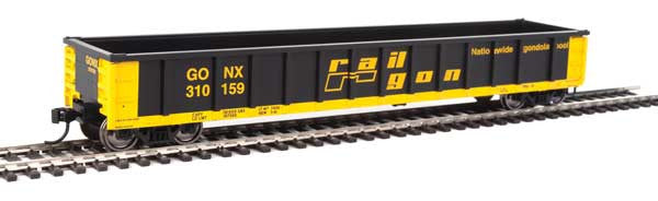 Walthers Mainline 910-6222 53' Railgon GONX - Railgon #310159  (SCALE=HO)  Part # 910-6222