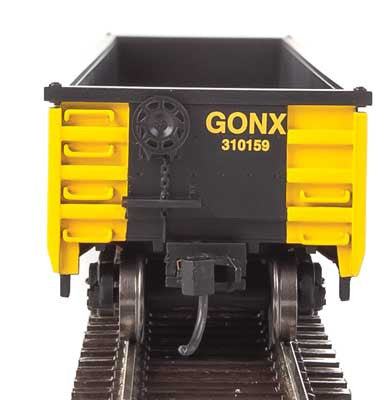 Walthers Mainline 910-6222 53' Railgon GONX - Railgon #310159  (SCALE=HO)  Part # 910-6222