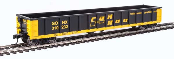 Walthers Mainline 910-6224 53' Railgon GONX - Railgon #310232  (SCALE=HO)  Part # 910-6224