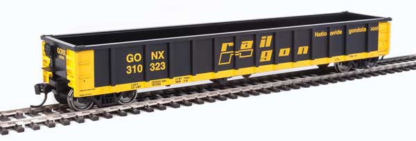 Walthers Mainline 910-6225 53' Railgon GONX - Railgon #310323  (SCALE=HO)  Part # 910-6225