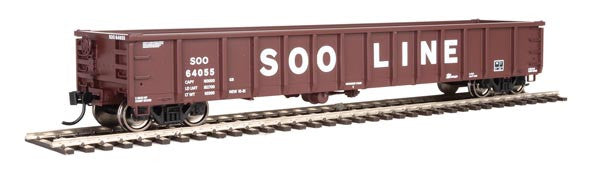 Walthers Mainline 910-6229 53' Railgon Soo - Soo Line #64055  (SCALE=HO)  Part # 910-6229