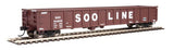 Walthers Mainline 910-6229 53' Railgon Soo - Soo Line #64055  (SCALE=HO)  Part # 910-6229