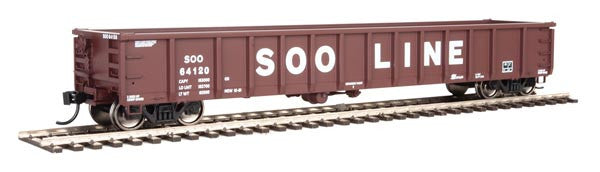 Walthers Mainline 910-6231 53' Railgon Soo - Soo Line #64120  (SCALE=HO)  Part # 910-6231