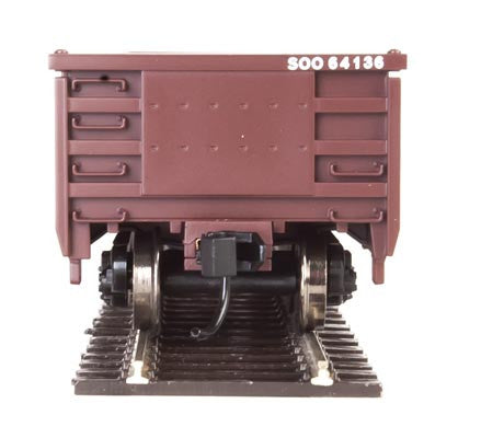 Walthers Mainline 910-6232 53' Railgon Soo - Soo Line #64136  (SCALE=HO)  Part # 910-6232