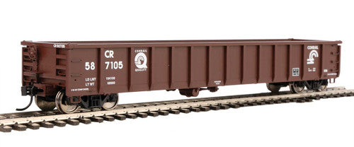 Walthers Mainline 910-6265 53' Railgon CR - Conrail #587105 (Boxcar Red, white, Quality Logo) HO Scale