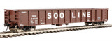 Walthers Mainline 910-6288 53' Railgon Soo - Soo Line #64135 (oxide, white, large name) HO Scale