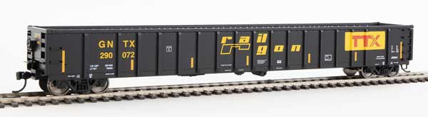 Walthers 910-6421 68' Railgon Gondola Railgon GNTX #290072 HO Scale