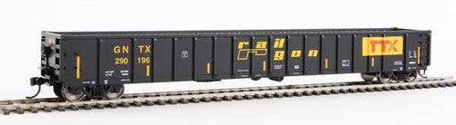 Walthers 910-6424 68' Railgon Gondola Railgon GNTX #290196 HO Scale