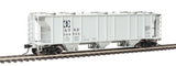 Walthers Mainline 910-7007 50' PS-2 2893 3-Bay Covered Hopper - ATSF - Santa Fe #300755 HO Scale