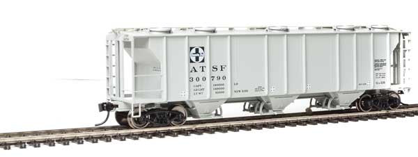 Walthers Mainline 910-7008 50' PS-2 2893 3-Bay Covered Hopper - ATSF - Santa Fe #300790 HO Scale