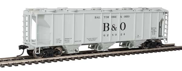 Walthers Mainline 910-7010 50' PS-2 2893 3-Bay Covered Hopper - B&O - Baltimore & Ohio #628024 HO Scale