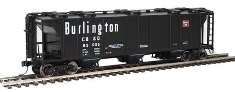 Walthers Mainline 910-7016 50' PS-2 2893 3-Bay Covered Hopper - CB&Q - Chicago, Burlington & Quincy #85060 HO Scale