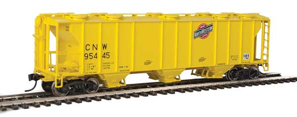 Walthers Mainline 910-7018 50' PS-2 2893 3-Bay Covered Hopper - C&NW - Chicago & North Western(TM) #95445 HO Scale