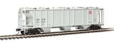 Walthers Mainline 910-7022 50' PS-2 2893 3-Bay Covered Hopper - MILW - Milwaukee Road #98043 HO Scale