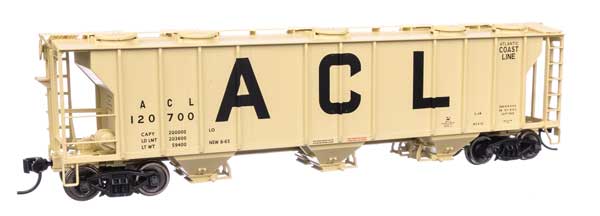 Walthers 910-7039 50' PS-2 Covered Hopper ACL Atlantic Coast Line #120700 HO Scale