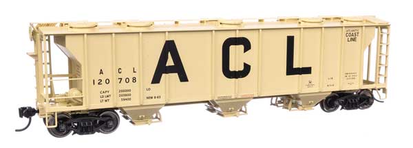 Walthers 910-7040 50' PS-2 Covered Hopper ACL Atlantic Coast Line #120708 HO Scale