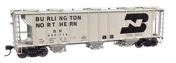 Walthers 910-7044 50' PS-2 Covered Hopper BN Burlington Northern #435114 HO Scale