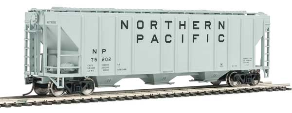 Walthers Mainline 910-7281 54' PS2-CD 4427 Low-Side Covered Hopper - NP - Northern Pacific Railroad #76202 HO Scale