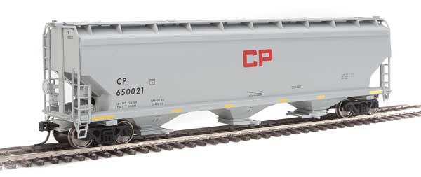 Walthers 910-7693 60' NSC 5150 3 Bay Covered Hopper CP Canadian Pacific #650021 HO Scale