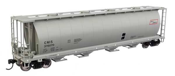 Walthers 910-7891 Canadian National International Service CNIS #376070 (round hatches) 59' Cylindrical Hopper HO Scale