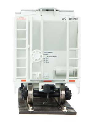 Walthers 910-7973 37' Covered Hopper WC - Wisconsin Central #84699 HO Scale