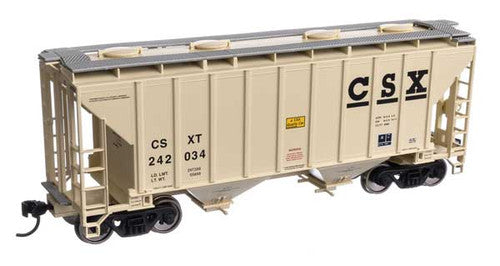 Walthers 910-7979 37' Covered Hopper CSXT - CSX #242034 HO Scale