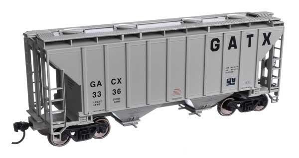 Walthers 910-7989 37' Covered Hopper GATX Corporation GACX #3336 HO Scale