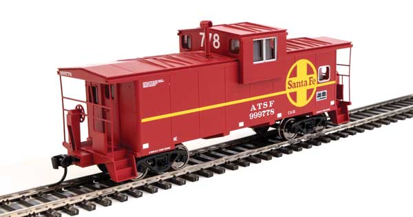 Walthers Mainline 910-8709 Caboose ATSF Atchison, Topeka & Santa Fe #999778 HO Scale