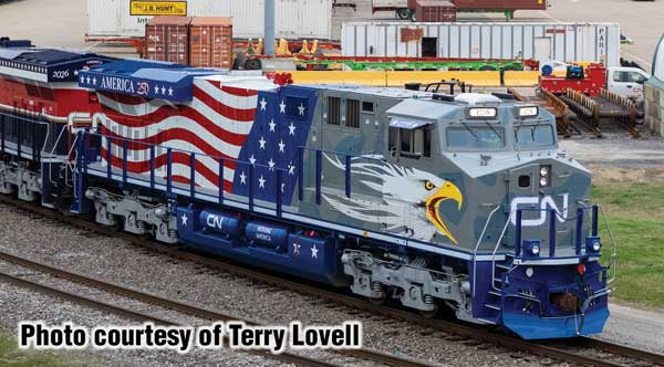 Pre-Order Walthers 910-10235 GE ES44AC Evolution Series GEVO - Standard DC Canadian National #1776 (America250(TM) Scheme, Screaming Eagle) HO Scale will ship when it arrives