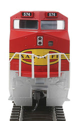 Walthers 910-19554 GE Dash 8-40BW ATSF Santa Fe #574 Soundtraxx Sound and DCC HO Scale