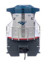 Walthers 19559 GE Dash 8-32BWH - Amtrak #501 (Phase V, Modern Logo; Amtrak Blue, Platinum Mist) DCC & Sound HO Scale