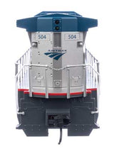 Walthers 19560 GE Dash 8-32BWH - Amtrak #504 (Phase V, Modern Logo; Amtrak Blue, Platinum Mist) DCC & Sound HO Scale