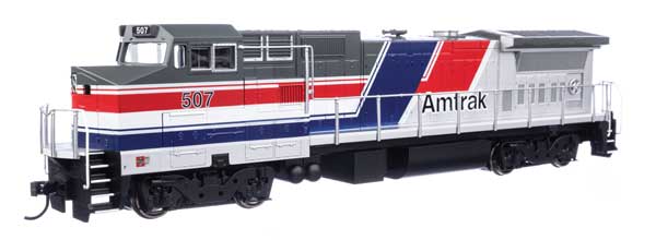 Walthers 19561 GE Dash 8-32BWH - Amtrak #507 - Phase III Pepsi Can DCC & Sound HO Scale