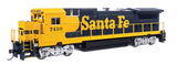 Walthers 19567 GE Dash 8-32BWH - ATSF Santa Fe #7410 (blue, yellow) HO Scale