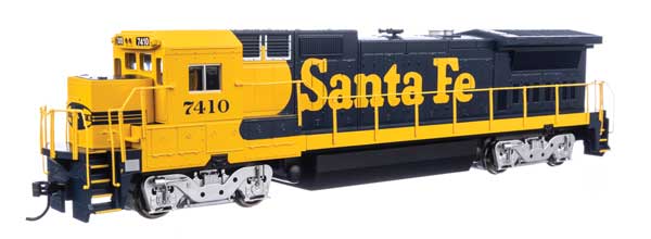 Walthers 19567 GE Dash 8-32BWH - ATSF Santa Fe #7410 (blue, yellow