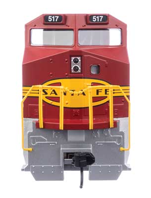 Walthers 19569 GE Dash 8-32BWH - BNSF Burlington Northern Santa Fe #517 (silver, red) HO Scale