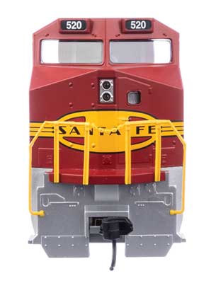 Walthers 19570 GE Dash 8-32BWH - BNSF Burlington Northern Santa Fe #520 (silver, red) HO Scale