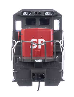 Walthers 19571 GE Dash 8-32BWH - SP Southern Pacific #8015 (gray, red, white; large SP on nose) HO Scale