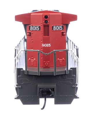 Walthers 19571 GE Dash 8-32BWH - SP Southern Pacific #8015 (gray, red, white; large SP on nose) HO Scale