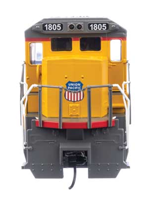 Walthers 19573 GE Dash 8-32BWH - UP Union Pacific #1805 (yellow, gray; small shield on nose) HO Scale