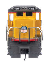 Walthers 19574 GE Dash 8-32BWH - UP Union Pacific #1818 (yellow, gray; small shield on nose) HO Scale